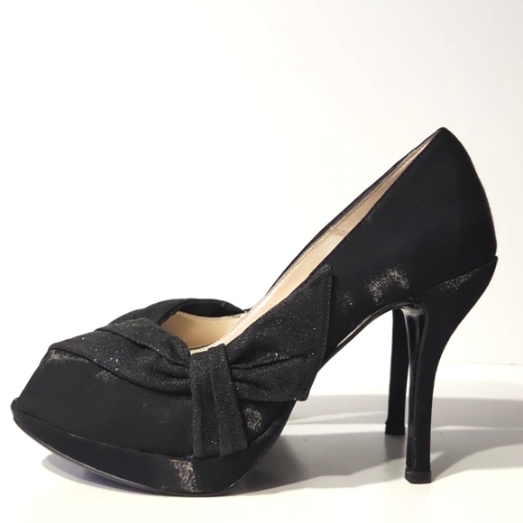 Caparros Odessa Platform Peeptoe Pumps EUC Size 10B - Picture 13 of 14